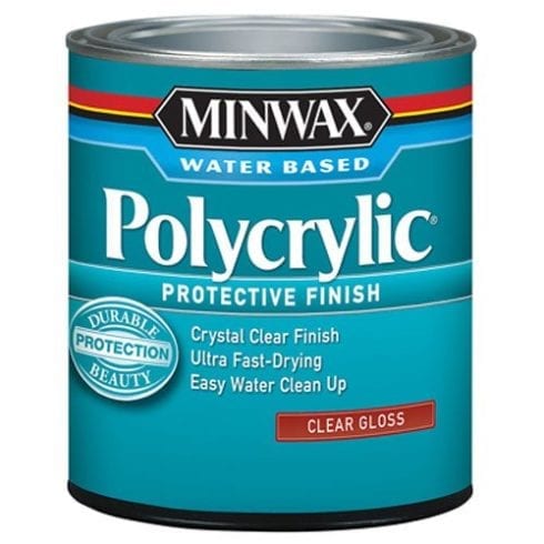 Minwax 255554444 Minwaxc Polycrylic Water Based